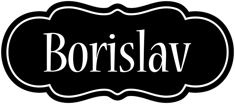 Borislav welcome logo