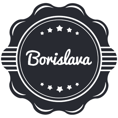 Borislava badge logo