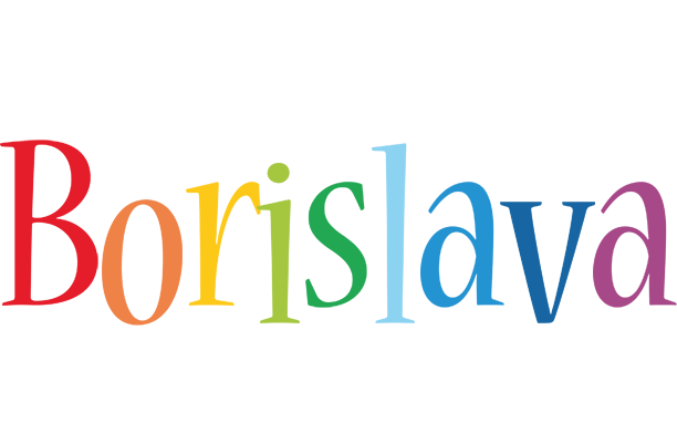 Borislava birthday logo