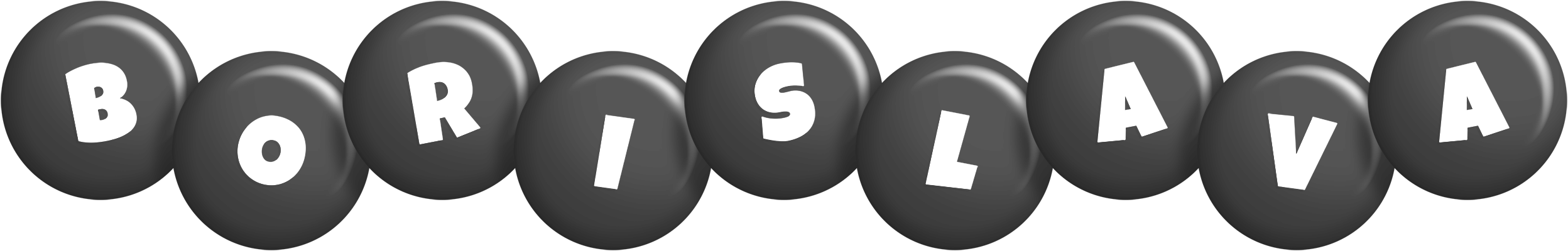 Borislava candy-black logo
