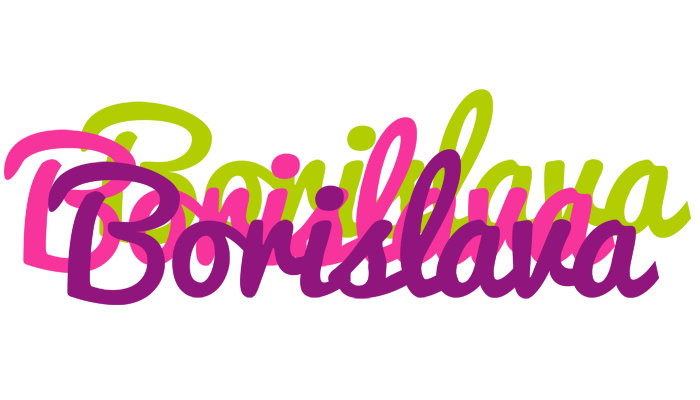 Borislava flowers logo