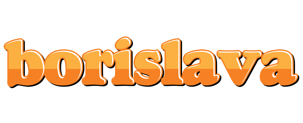 Borislava orange logo