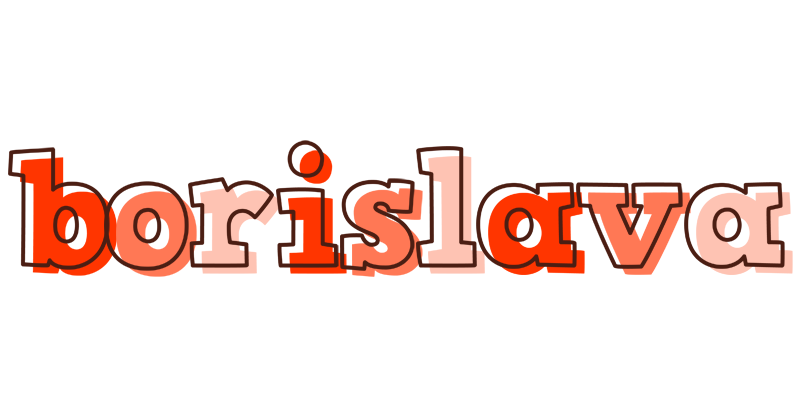 Borislava paint logo