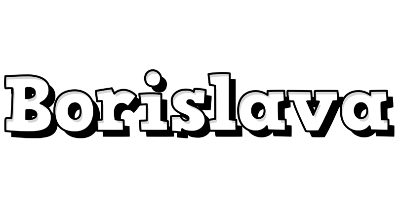 Borislava snowing logo
