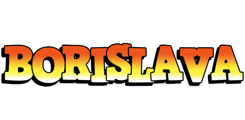 Borislava sunset logo