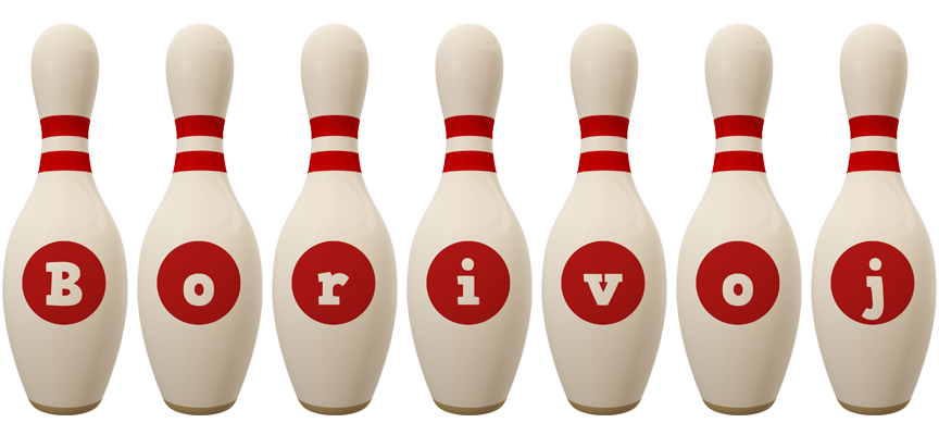 Borivoj bowling-pin logo