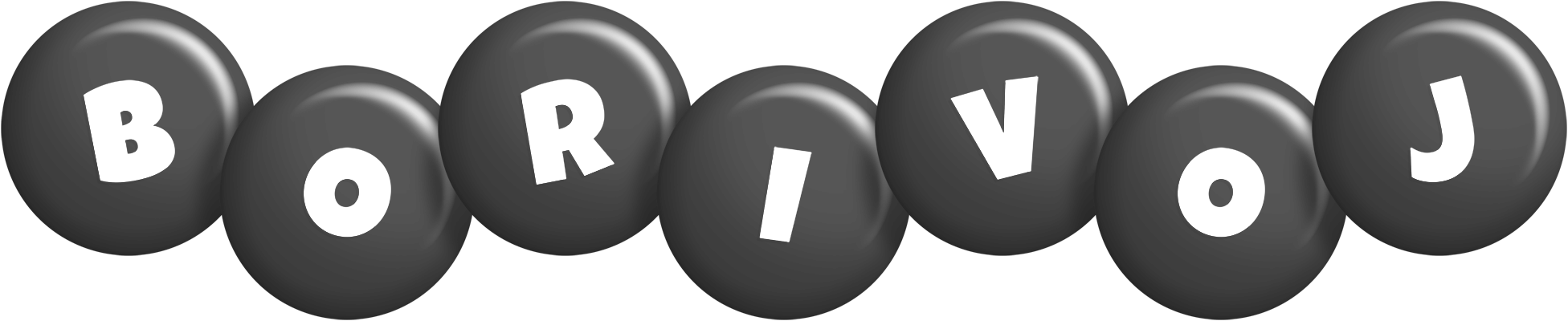 Borivoj candy-black logo
