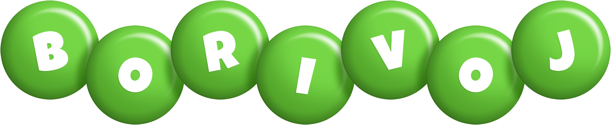 Borivoj candy-green logo