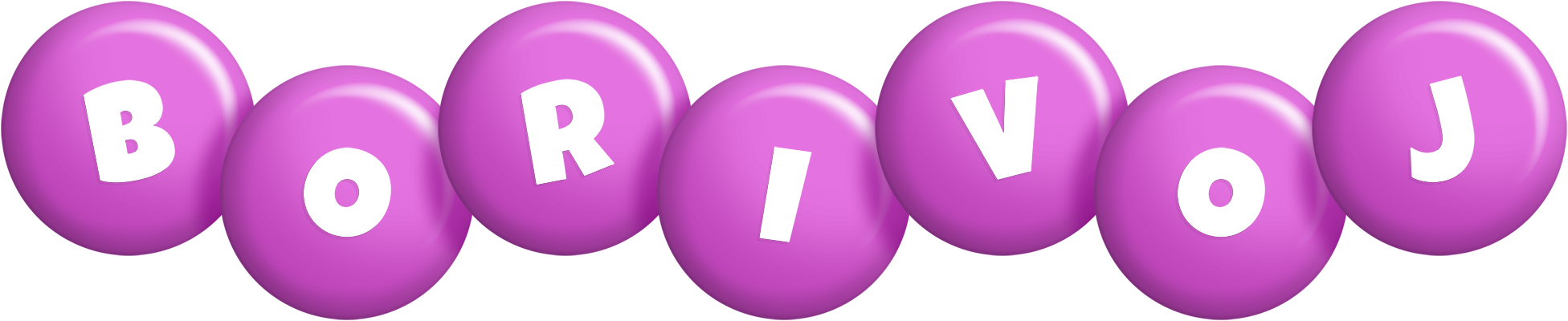 Borivoj candy-purple logo