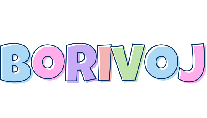 Borivoj pastel logo