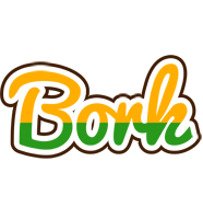 Bork banana logo