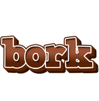 Bork brownie logo