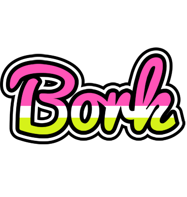 Bork candies logo