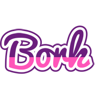 Bork cheerful logo