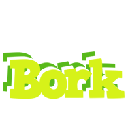 Bork citrus logo