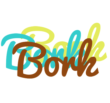 Bork cupcake logo