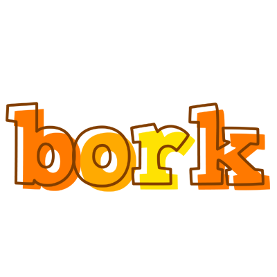 Bork desert logo