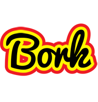 Bork flaming logo