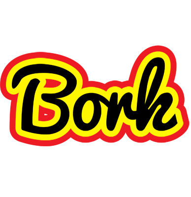 Bork flaming logo