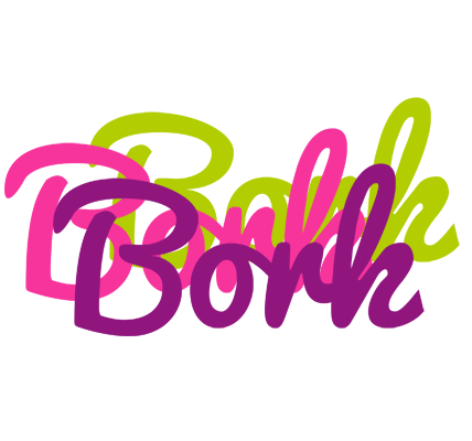 Bork flowers logo