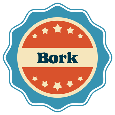 Bork labels logo
