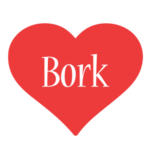 Bork love logo