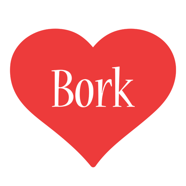 Bork love logo