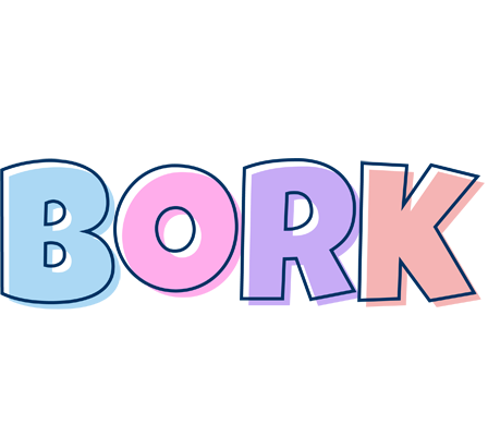 Bork pastel logo