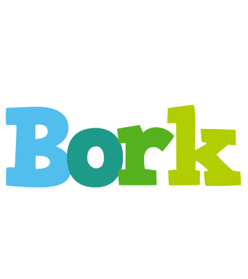 Bork rainbows logo