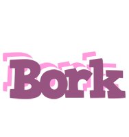 Bork relaxing logo
