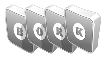 Bork silver logo