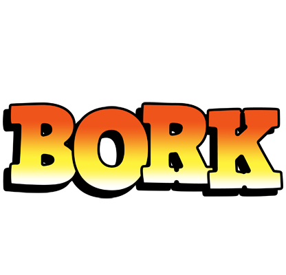 Bork sunset logo
