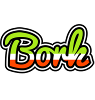 Bork superfun logo