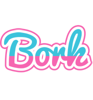 Bork woman logo