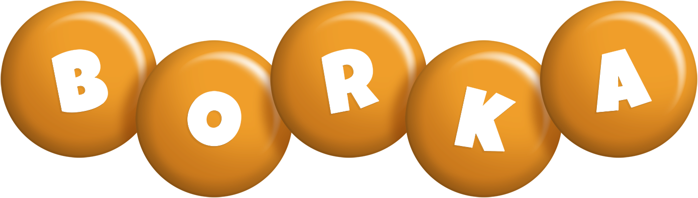 Borka candy-orange logo