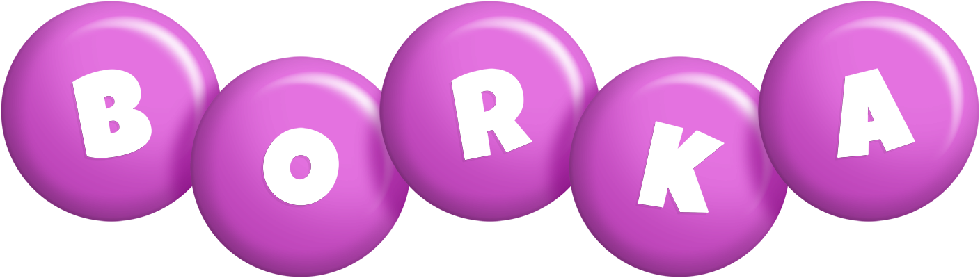 Borka candy-purple logo