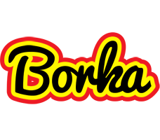 Borka flaming logo