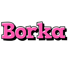 Borka girlish logo