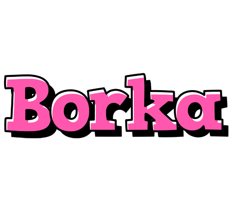 Borka girlish logo