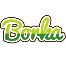 Borka golfing logo