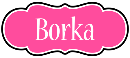 Borka invitation logo