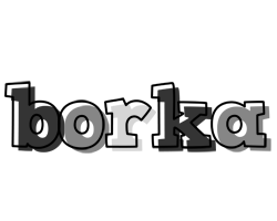 Borka night logo