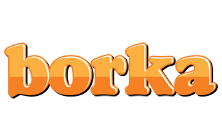 Borka orange logo