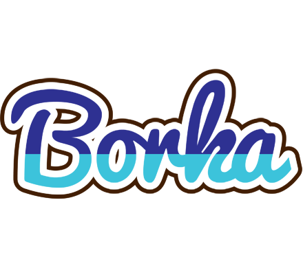 Borka raining logo