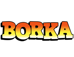 Borka sunset logo