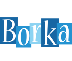 Borka winter logo