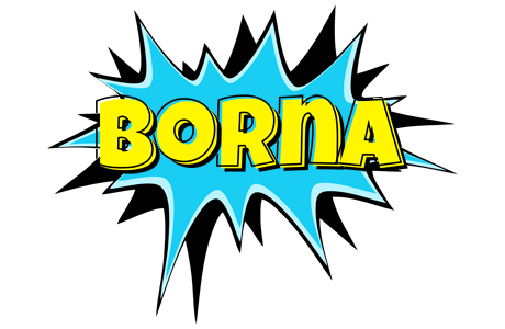 Borna amazing logo