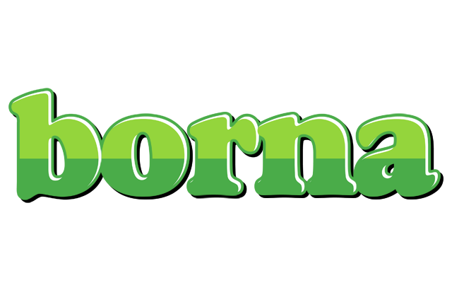 Borna apple logo