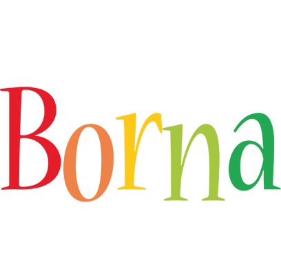 Borna birthday logo