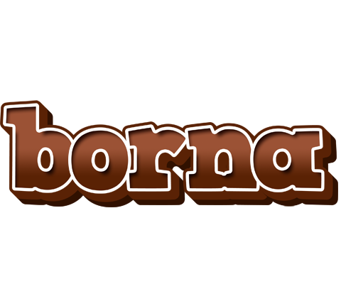 Borna brownie logo